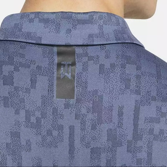 NEW Nike Mens Tiger Woods TW Dri-FIT Advantage Polo Golf Shirt CU9528-451 XL S - Picture 2 of 8